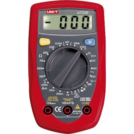 Multimetre digitale, Multimetru Uni-T UT33D (MIE0045) -1, dioda.ro