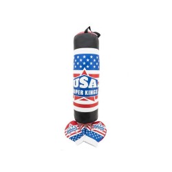 Jucării sportive, Saci de box copii LUCES + manusi -1, dioda.ro