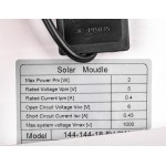 Proiectoare LED, Set Proiector LED 10W, Panou solar 3W , Acumulator 2000mAh -16, dioda.ro