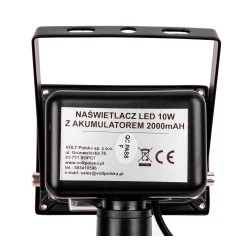 Proiectoare LED, Set Proiector LED 10W, Panou solar 3W , Acumulator 2000mAh -46, dioda.ro