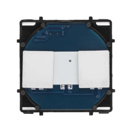 Aparataj doza rotunda, Modul intrerupator dublu, aparataj touch PULSAR NS -2, dioda.ro