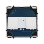 Aparataj doza rotunda, Modul intrerupator dublu, aparataj touch PULSAR NS -2, dioda.ro
