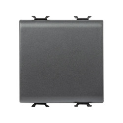 Aparataj doza modulara, Intrerupator 2M Negru, Chorus GW12031 -1, dioda.ro
