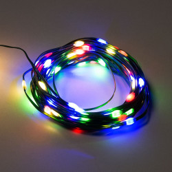 Instalatii sarbatori, Instalatie 75 LED 7.5M Multicolor IP44 Timer CV -1, dioda.ro