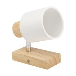 Spoturi, Spot Bara Nordik Alb+Natur 1XE14 40W -1, dioda.ro