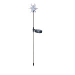Lampa Solara LED Stea Crom 8x8x80cm Exterior LED, Lampa Solara LED Stea Crom 8x8x80cm -1, dioda.ro