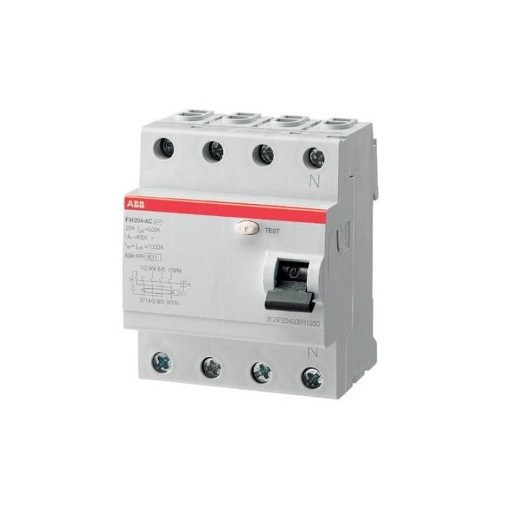 Intrerupatoare automate diferentiale,  Intrerupator Diferential 63A 4P C 6Ka 30mA   -1, dioda.ro