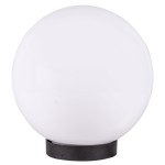 Exterior, Glob Iluminat Gradina Lampa Exterior Luca Alb -1, dioda.ro