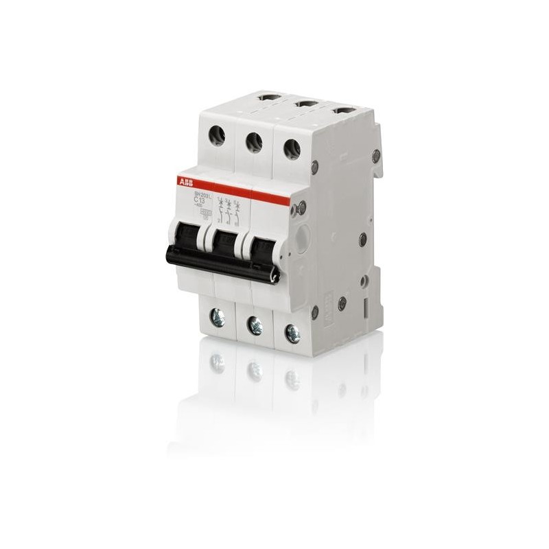 Intrerupator Automat 16A 3P C 4.5Ka SH203-L Intrerupatoare automate modulare, Intrerupator Automat 16A 3P C 4.5Ka SH203-L -1, dioda.ro