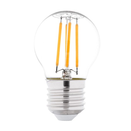 LED, Bec LED Filament Sferic G45 4W E27 2700K  -1, dioda.ro