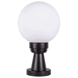 Exterior, Glob Iluminat Gradina Lampa Exterior Luca 35 Alb 1XE27 40W IP44  -1, dioda.ro