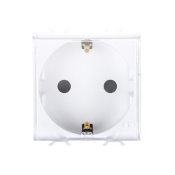 Aparataj doza modulara, Priza cu Capac 2M, CHORUS GW10242 -1, dioda.ro