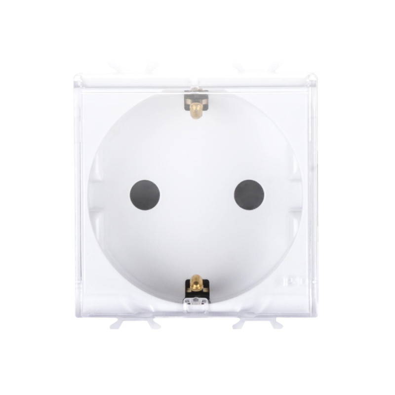 Aparataj doza modulara, Priza cu Capac 2M, CHORUS GW10242 -1, dioda.ro