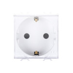 Aparataj doza modulara, Priza cu Capac 2M, CHORUS GW10242 -1, dioda.ro