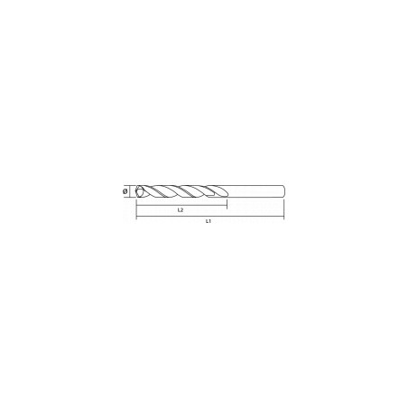 Burghie pentru metal HSS-Co 0.8 mm / 5 buc  set, 57H008