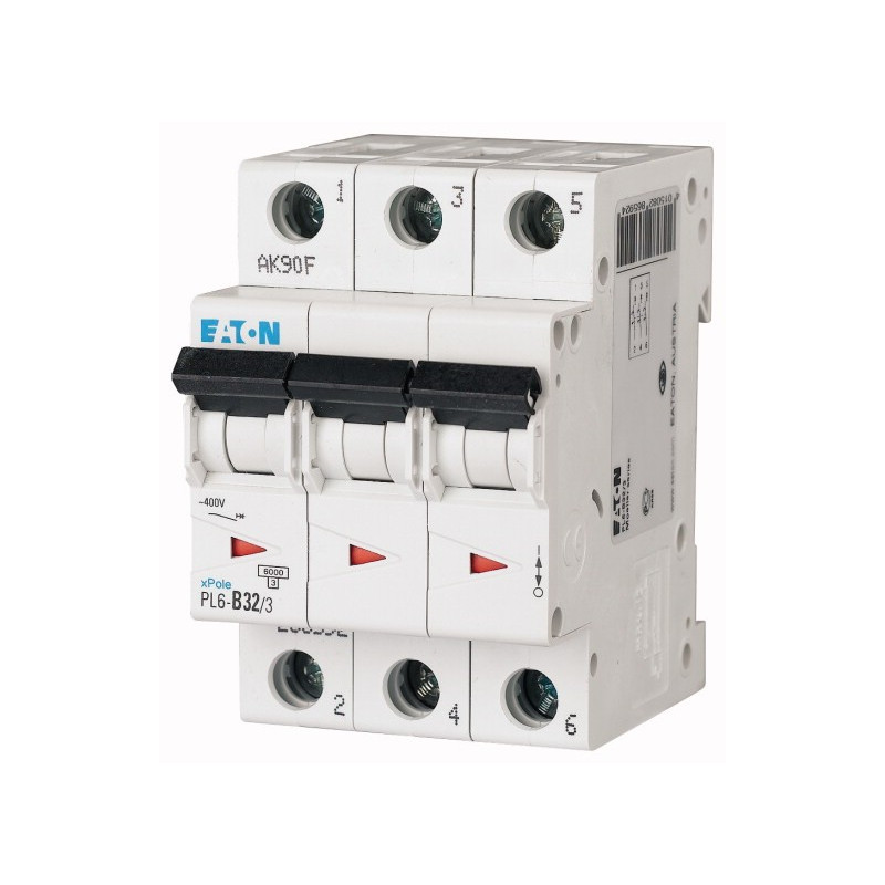 Intrerupator Automat 32A 3P C 6KA PL6 Intrerupatoare automate modulare, Intrerupator Automat 32A 3P C 6KA PL6 -1, dioda.ro