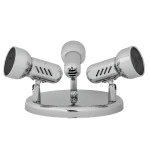 Spot Bara Rodin Crom 3xE14 Circular Spoturi, Spot Bara Rodin Crom 3xE14 Circular -1, dioda.ro