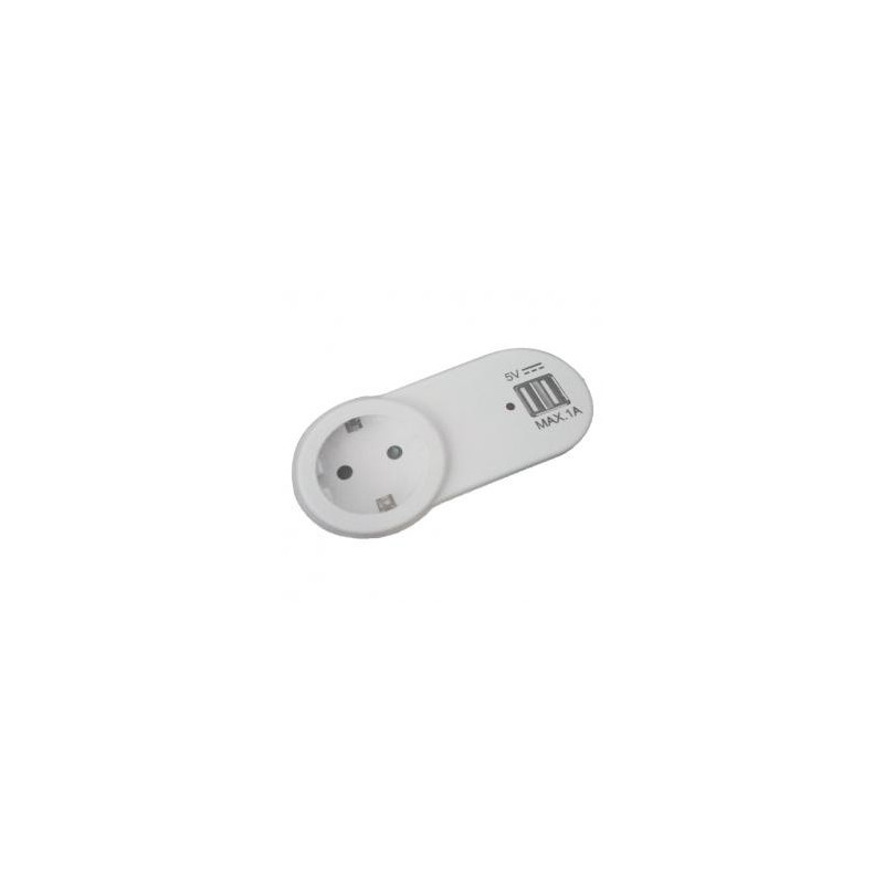 Adaptor Incarcator 2xUSB 1000mA Adaptoare, Adaptor Incarcator 2xUSB 1000mA -1, dioda.ro