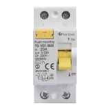 Intrerupatoare automate diferentiale,  Intrerupator Automat Diferential 2P 20A 30mA -1, dioda.ro