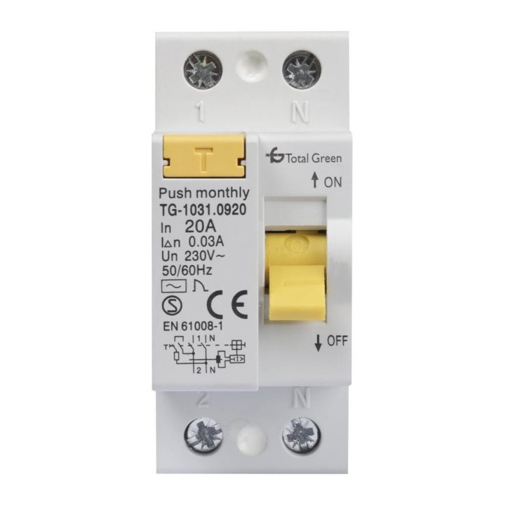 Intrerupatoare automate diferentiale,  Intrerupator Automat Diferential 2P 20A 30mA -1, dioda.ro