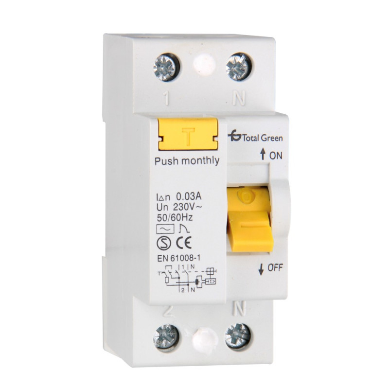 Intrerupator Automat Diferential 2P 63A 30mA Intrerupatoare automate diferentiale,  Intrerupator Automat Diferential 2P 63A 30mA -1, dioda.ro