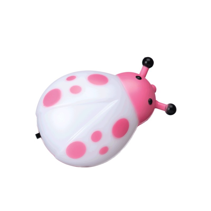 Lampi, Lampa de Veghe cu LED 4x0.1W Roz -1, dioda.ro