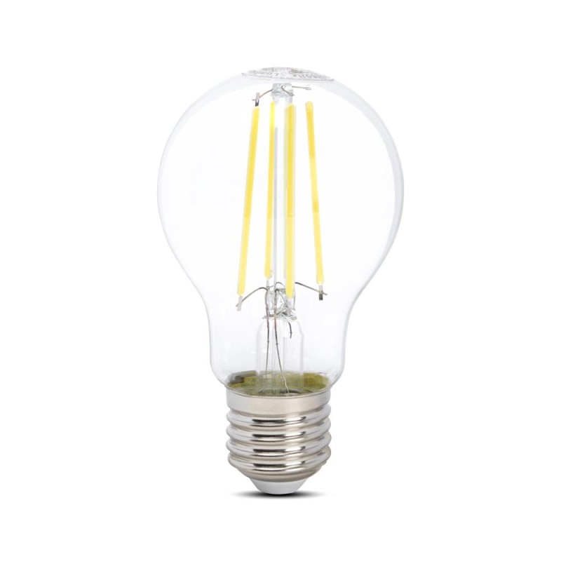 LED, Bec LED Filament A60 4W E27 2700K   -1, dioda.ro