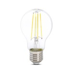 LED, Bec LED Filament A60 4W E27 2700K   -1, dioda.ro