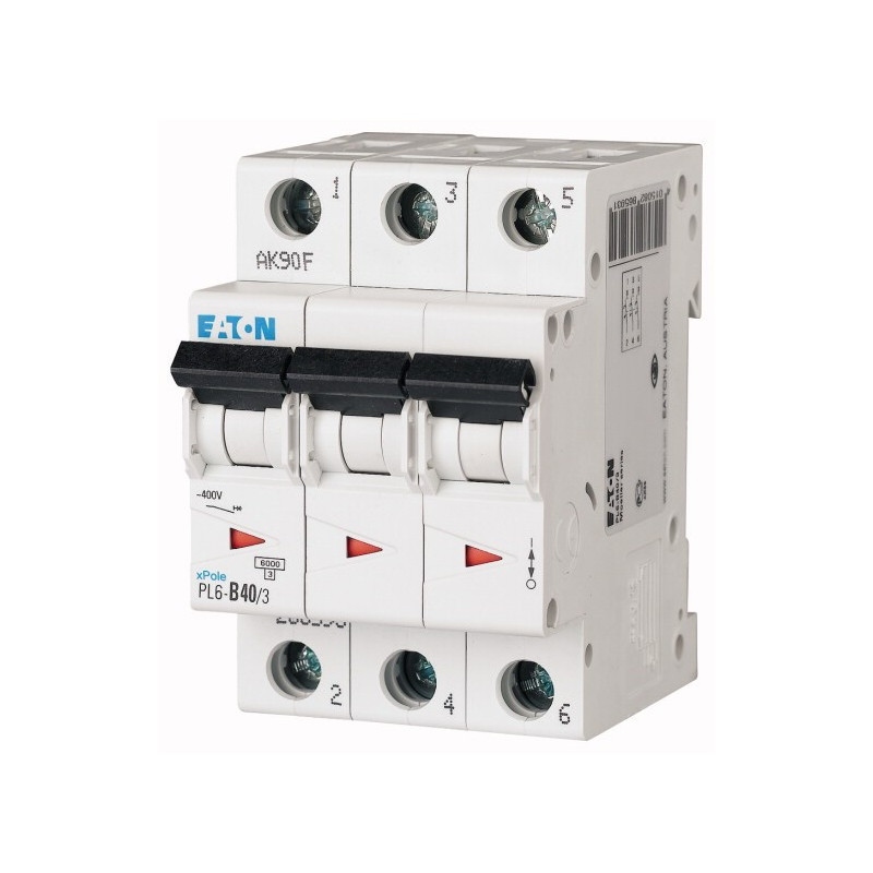Intrerupator Automat 40A 3P 6KA Intrerupatoare automate modulare, Intrerupator Automat 40A 3P 6KA -1, dioda.ro