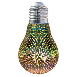 LED, Bec LED decorativ Stardust A60 2W E27 -1, dioda.ro