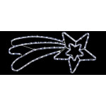 Decoratiune LED Cometa 75x35cm IP44 Instalatii sarbatori, Decoratiune LED Cometa 75x35cm IP44 -1, dioda.ro