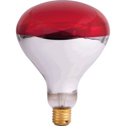 Incandescent, Bec Infrarosu R125 250W E27 Rosu -1, dioda.ro