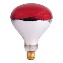 Incandescent, Bec Infrarosu R125 150W E27 Rosu -1, dioda.ro