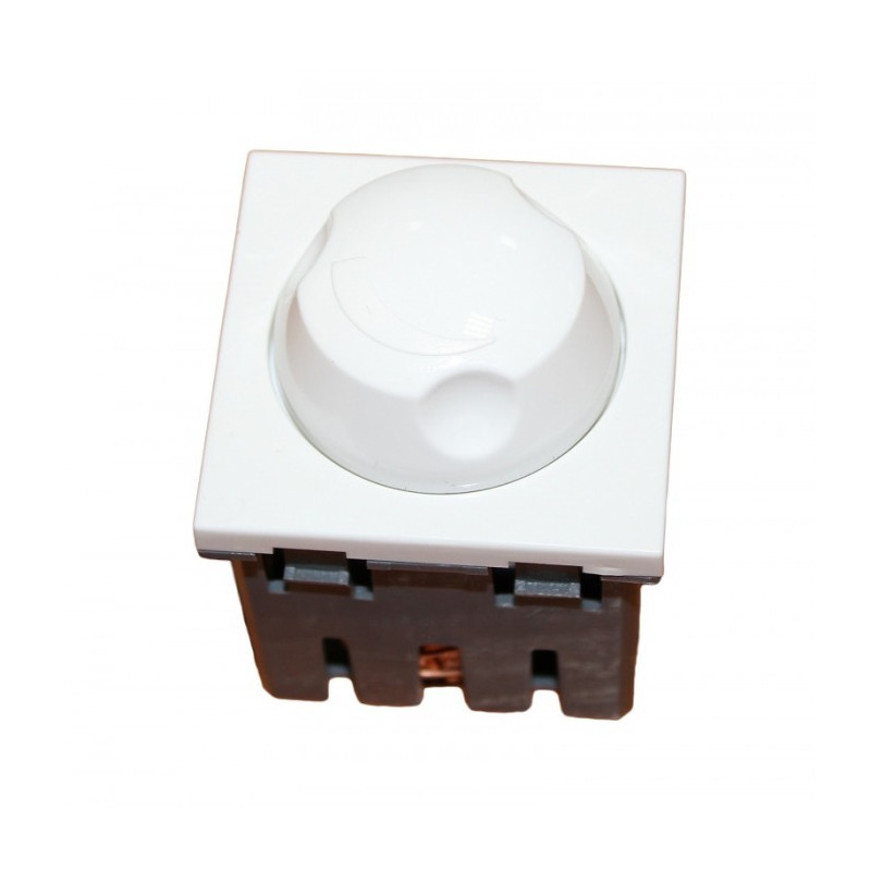 Moda Stila Alb Variator 300W 2 Module Aparataj doza modulara, Moda Stila Alb Variator 300W 2 Module -1, dioda.ro