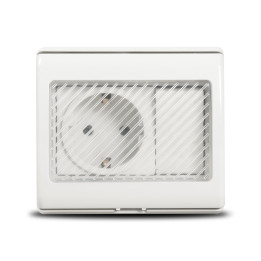 Aparataj aplicat, Modul Priza si Intrerupator PT IP55, 1205.102 -1, dioda.ro
