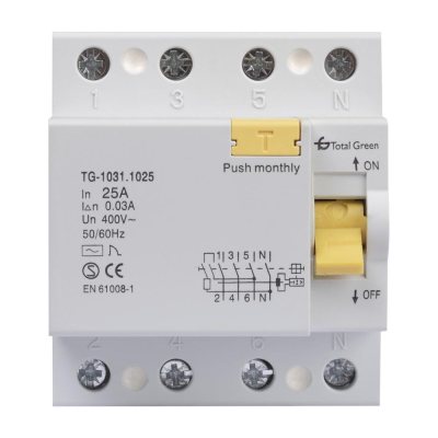 Intrerupatoare automate modulare, Intrerupator Auto Diferential 25A 4P -1, dioda.ro