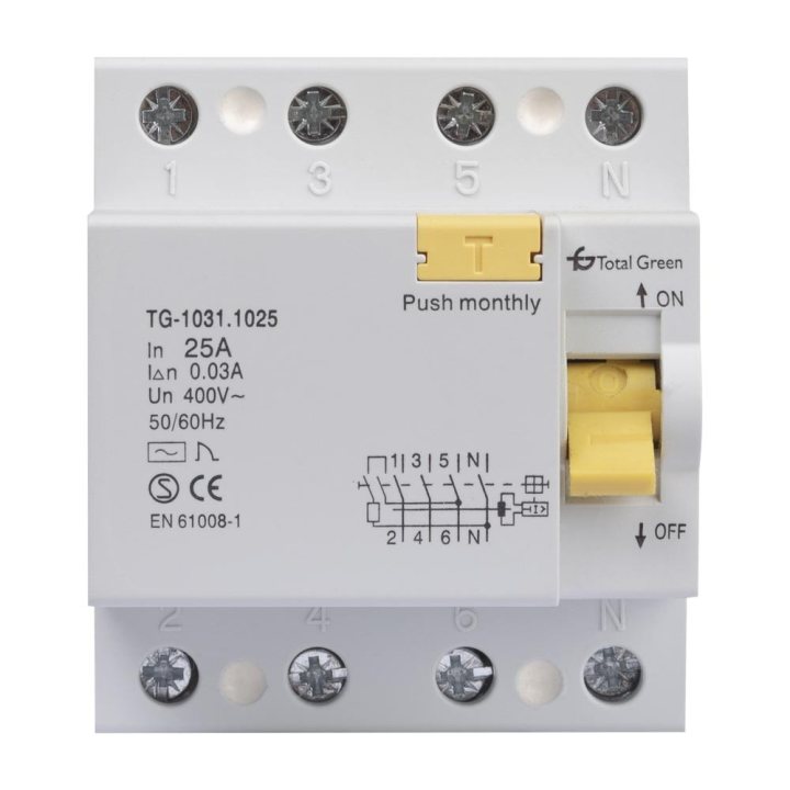 Intrerupatoare automate modulare, Intrerupator Auto Diferential 25A 4P -1, dioda.ro