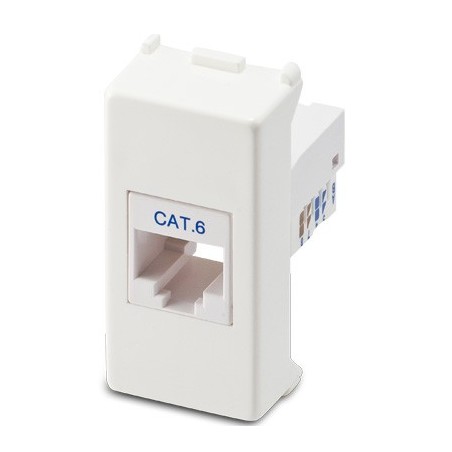 Aparataj doza modulara, Mix Priza UTP RJ45 Cat6E Neecranata, MS.MIX 21220 -1, dioda.ro