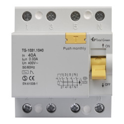 Intrerupatoare automate diferentiale, Intrerupator Automat Diferential 4P 40A 30mA -1, dioda.ro
