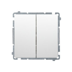 Aparataj doza rotunda, KS Basic Mecanism Comutator Cap Scara ST Alb -1, dioda.ro