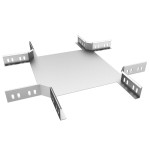 Piesa Cruce 50x60mm Sisteme de sustinere a cablurilor, Piesa Cruce 50x60mm -1, dioda.ro