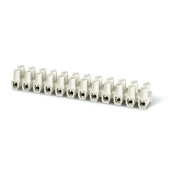 Accesorii, Clema pe Sir T85 25mm Alb -1, dioda.ro