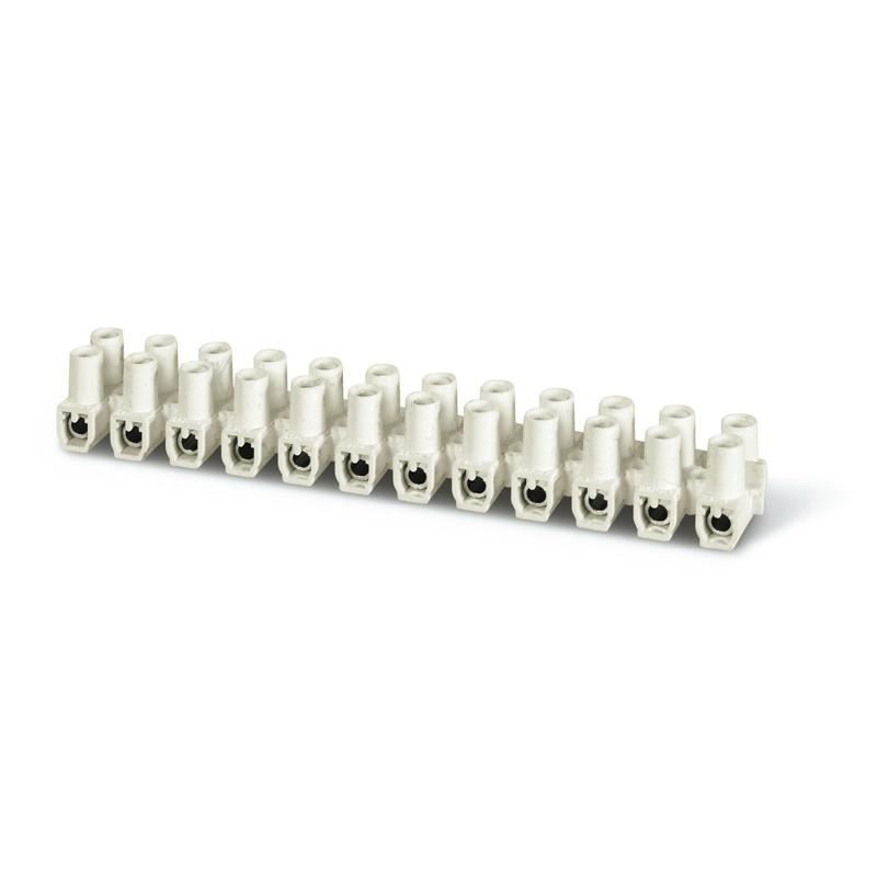 Accesorii, Clema pe Sir T85 25mm Alb -1, dioda.ro