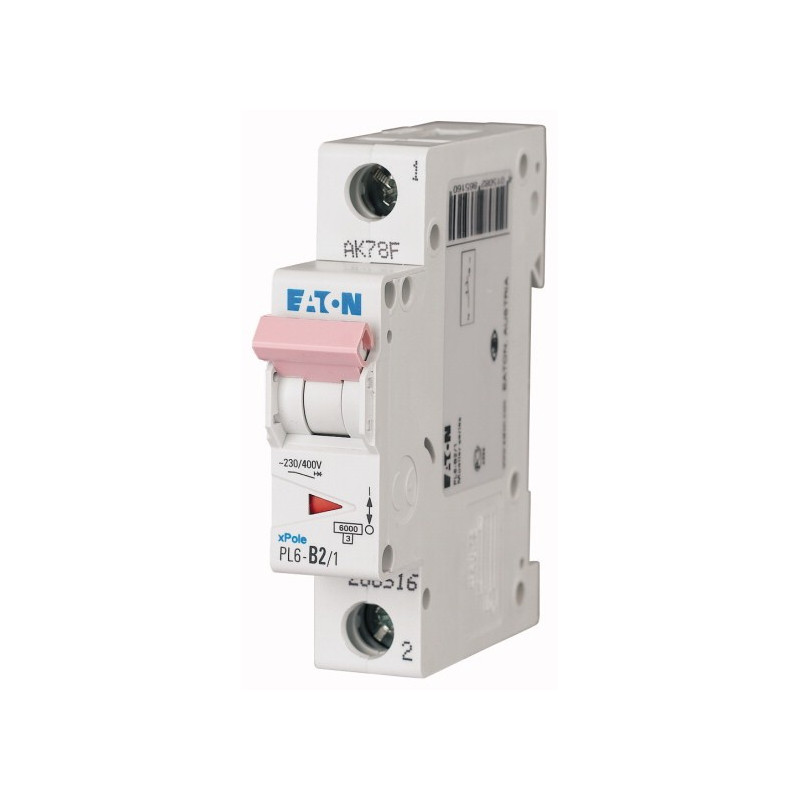 Intrerupatoare automate modulare, Intrerupator Automat 2A 1P C 6KA -1, dioda.ro