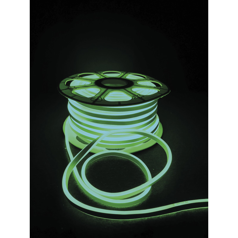 Instalatii sarbatori, Neon Flex 92 LED Verde IP44 50M -1, dioda.ro