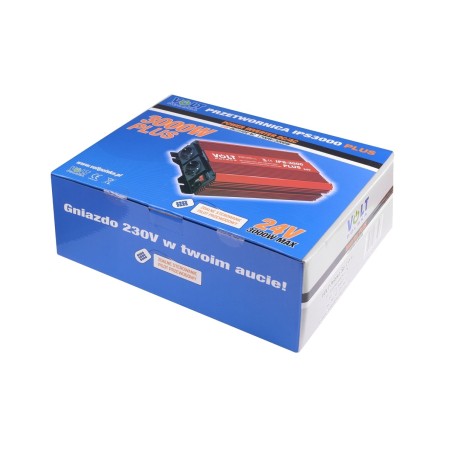 Invertor auto 24v 220v convertor de tensiune IPS 3000 PLUS 1700W continuu 3000W varf