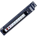 Prelungitoare, Prelungitor cu protectie 10 metri 6 prize schuko cu reset & led & switch cablu 3x1,5mm TED000941 -2, dioda.ro