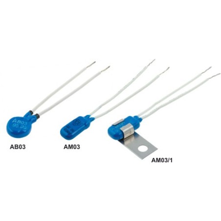 Termostat bimetalic cu fire 250VAC 3,6A 150° AM03-150