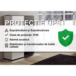 UPS centrale termice, UPS centrala terminca 550VA / 300W Runtime Extins TED Electric -10, dioda.ro