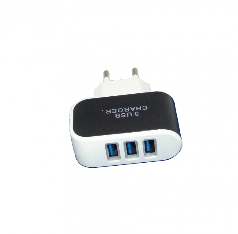 Alimentator de la retea 230v la 3 x usb 2 x 1a 1 x 2,1a ted electric
